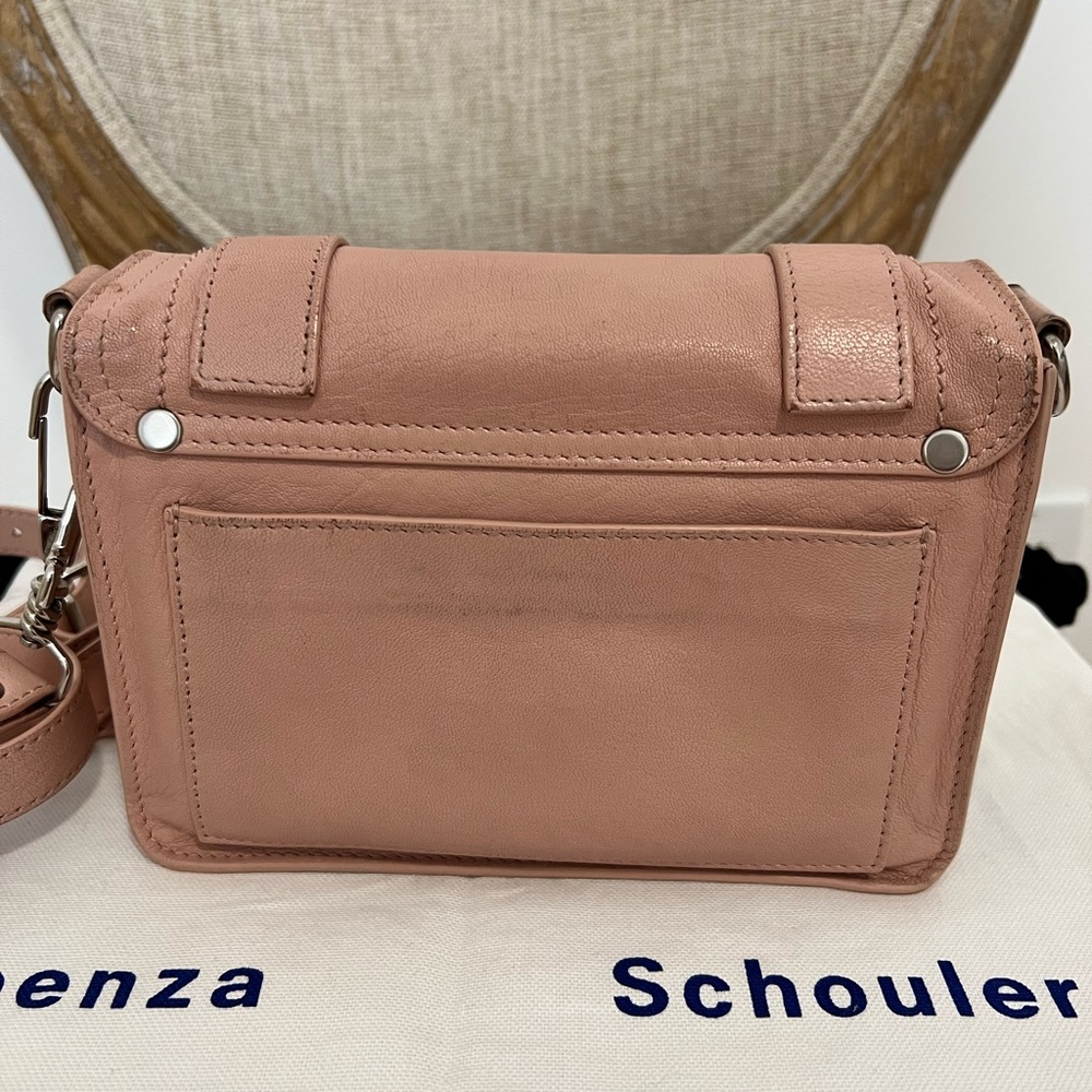Proenza Schouler PS1 Pink mini crossbody bag with silver hardware - Picture 2 of 12